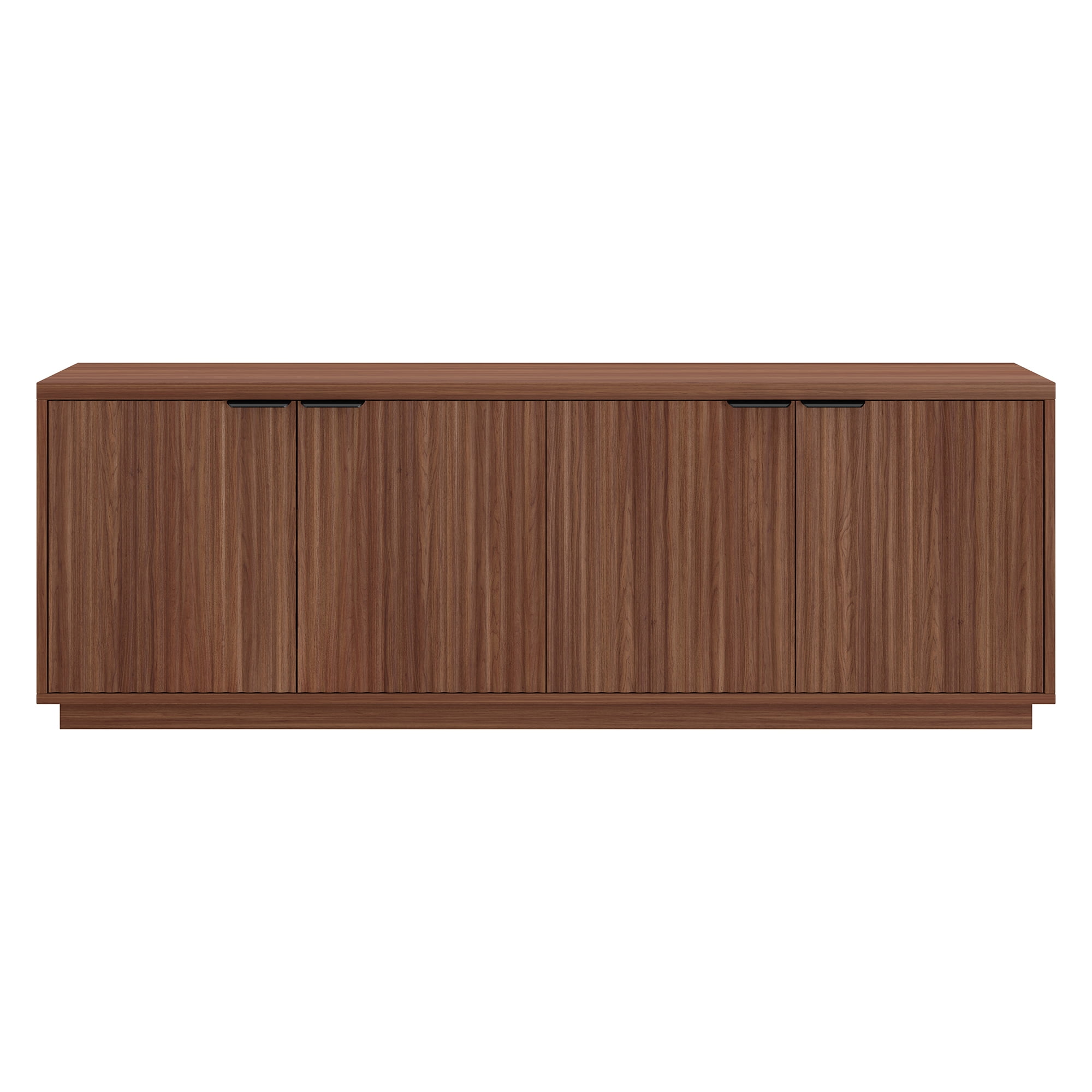 Mansfield Rectangular TV Stand for TV's up to 78" in Satin Walnut