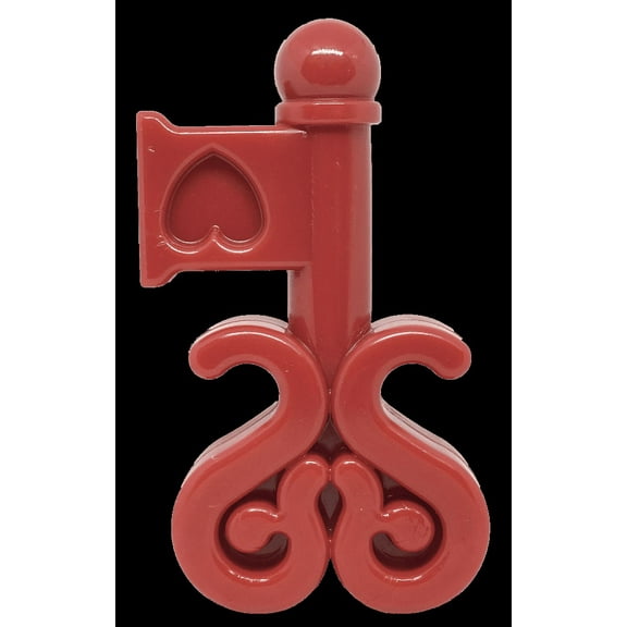 MKB Key to My Heart Ultra Durable Nylon Dog Chew Toy for Aggressive Chewers