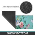 thumbnail image 6 of Pioneer Flower Floral Print Pattern Kitchen Rugs Sets Of 2,Anti Fatigue Kitchen Mat Rugs Non Slip Washable,Decorative Kitchen Floor Mats for Kitchen,Sink,Laundry,17"x30"+17"x47", 6 of 7