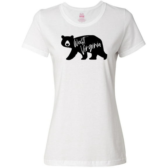 Inktastic West Virginia Black Bear Silhouette Women's T-Shirt