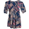 thumbnail image 2 of GB Girls Little Girls Floral Fit-and-Flare Dress, 5, 2 of 2