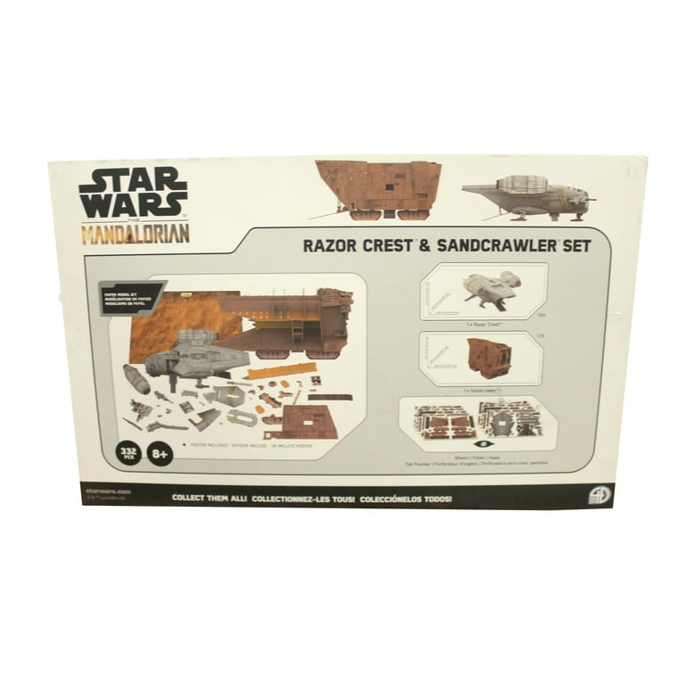 Star Wars The Mandalorian Paper Model Kit Razor Crest