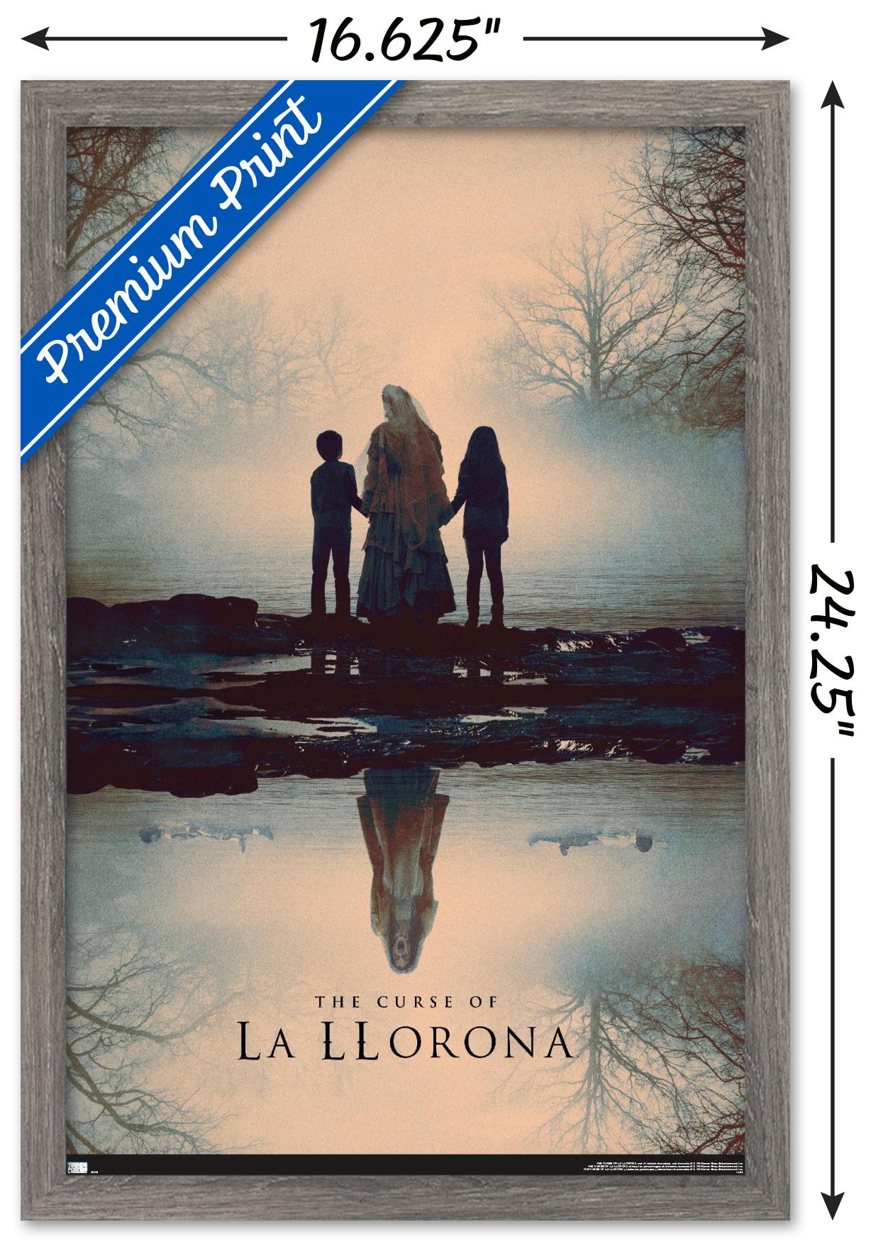 The Curse of La Llorona - Pond Wall Poster, 14.725" x 22.375", Framed