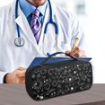 thumbnail image 5 of Jiueut Galaxy Star Stethoscope Storage Bag Small Storage Bags with Zipper for Travel Stethoscope Case for Nurse and Doctor Stethoscope Bag with Carrying Handle, 5 of 7