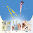 thumbnail image 2 of Incraftables Assorted Kids Tweezers 20pcs. Kids Craft Tongs for DIY Projects, Pearl Beads & More, 2 of 17