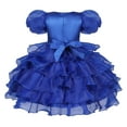 thumbnail image 2 of Flower Girls Ruffles Princess Birthday Wedding Party Dress Sequin Cake Dress, 2 of 5