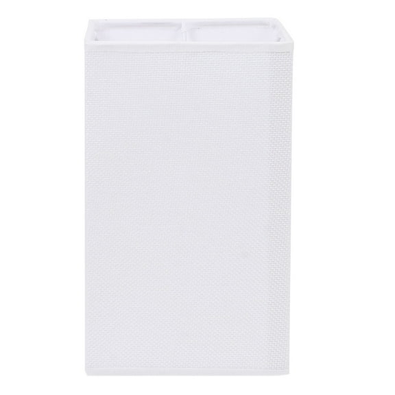 FRCOLOR Square Replacement Lamp Shade Light Fixture Accessory White 1Pack