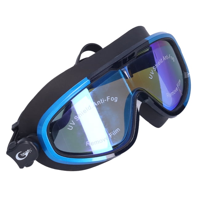 Gafas De Natación, Correa De Espejo Ajustable Gafas De Natación De Marco Grande Protección Práctica Para Interiores Para Adultos Para Entrenamiento Al Aire Libre Amonsee No
