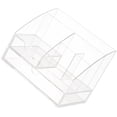 thumbnail image 4 of Organizador de escritorio de acrílico, soporte para bolígrafos y lápices labiales con cajón para el hogar., 4 of 8