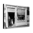 thumbnail image 1 of Canvas Print: E.J. Crane, Watchmaker And Jewelry Store With Man Working In Window, 1 of 3