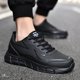 thumbnail image 5 of Primavera Talla Nueva Zapatos Casuales Coreanos para Hombres Zapatos Deportivos Impermeables para Exteriores para Hombres Zapatos para Hombres [LQ117] (Negro 42), 5 of 9