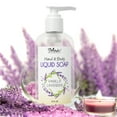 thumbnail image 2 of Deluvia - Gentle Body Wash, Moisturizing Body Wash with Aloe Vera, Organic Jojoba Seed Oil, Sweet Almond Oil and Vitamin E, Vanilla Lavender Liquid Soap 8 oz, 2 of 4
