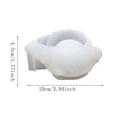thumbnail image 3 of Hovilon 2Pcs Large Seashell Silicone Molds for Epoxy Resin Casting, Realistic Shell Resin Jewelry Tray Candle Soap Mold, Flexible Non-Stick DIY Home Decor Storage Box, Reusable Craft Supplies, 3 of 8