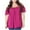 Hot Pink, variant on Cilsoka Summer Shirts for Women 2025 Trendy Plus Size Funny Graphic Tank Tops for Women 3X Vintage Tees for Women Plus Blouses for Women Casual Dressy