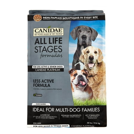 Canidae Life Stages Platinum Formula Senior Dry Dog Food, 30 (Best Canidae Dog Food)