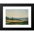 thumbnail image 2 of Alexandre Ségé 24x17 Black Modern Framed Museum Art Print Titled - La Vallee De Courtry (Seine-Et-Marne) (ca 1879), 2 of 5