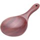 thumbnail image 3 of 6X Cuchara de Madera de Teca Cuchara de Arroz de Madera Maciza Natural de Arroz de Madera Cuchara, 3 of 6