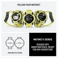 thumbnail image 7 of Garmin Instinct E 45mm, Outdoor GPS Smartwatch Electric Lime (010-02933-01) Health, Fitness and Tactical Smart Watch Bundle, 7 of 7