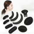 thumbnail image 1 of EIMELI 8Pcs/Set Bump It Up Volume Reusable Hair Fluffy Sponge Hair Base Styling Insert Tool for Women, 1 of 7