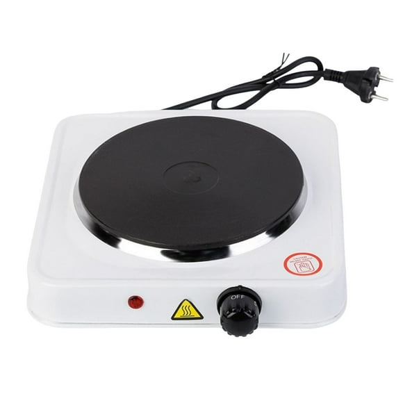 1000W ABS Countertop Burner with 5 Adjustable Temperatures for Home Dorm Camping
