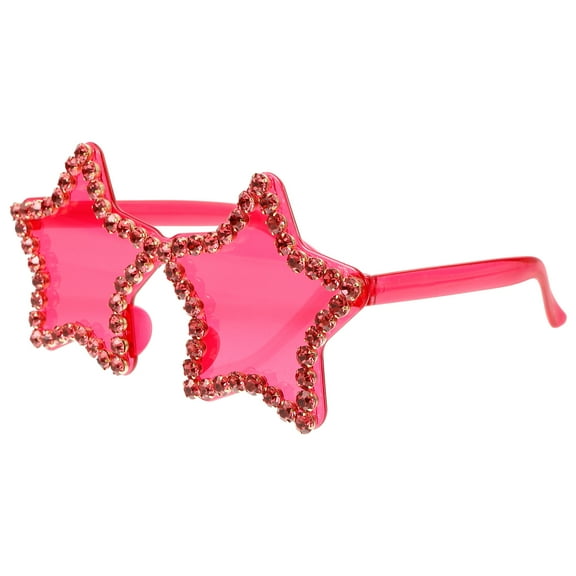 Raindrops Frameless Sunglasses Star Sunglasses Funny Photo Prop Street Dance Sunglasses