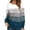 Blue, variant on Women's Autumn And Winter New Casual Loose Striped Long Sleeve Versatile Pullover Sweater Junior Vintage Sweater Wear Women