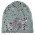 thumbnail image 2 of D-GROEE Double Layer Hollow Out Sequins Turban Hats Slouchy Baggy Chemo Cap Beanie Cancer Hat Light Breathable Head Covers for Daily Life, 2 of 8