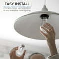 thumbnail image 2 of Luxrite A19 LED Dimmable Light Bulbs 15W 100 Watt Equivalent 5000K Bright White, 1600 Lumens, E26, 12-Pack, 2 of 7
