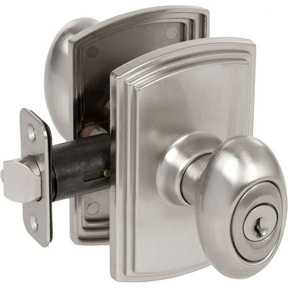Delaney Bp-100T-Cn Canova Single Cylinder Keyed Entry Door Knob Set From The Italian