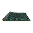 thumbnail image 2 of Ahgly Company Indoor Rectangle Persian Turquoise Blue Traditional Area Rugs, 3' x 5', 2 of 4