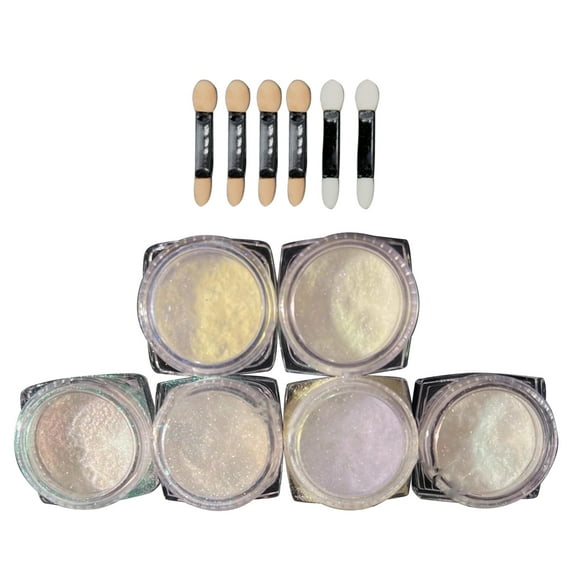 Vibrant Pearlescent Mica Powder - Multicolor Glitter Pigment for Resin Jewelry Crafting & Home Decor