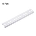 thumbnail image 3 of Unique Bargains 5pcs Aluminum DIN Rails, 7 Inches Long, 35mm Wide, 7.5mm High, Terminal Block Mounting Din Rail, 3 of 5