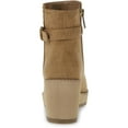 thumbnail image 2 of Anne Klein Womens PAMELA Faux Suede Studded Ankle Boots, 2 of 2