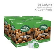 Green Mountain Hazelnut Coffee, Keurig? K-Cup? Pods, Light Roast, 96/Carton (6792)