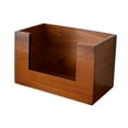 thumbnail image 2 of Expositor de madera para lápices labiales, caja de almacenamiento de maquillaje, organizador rústico de madera para el cuidado de la piel, organizador 25 cm x 14 cm x 155 cm, 2 of 8