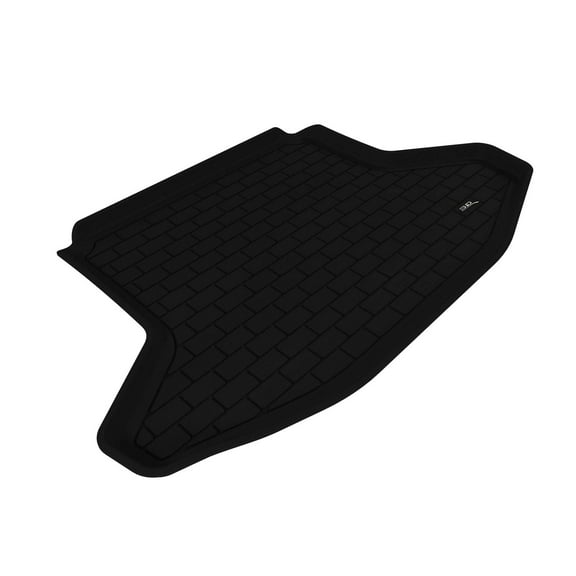 3D MAXpider Cargo Custom Fit All-Weather Floor Mat for Select Toyota Prius Models - Kagu Rubber (Black)