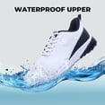 thumbnail image 5 of Artlea Men's Golf Shoes Spiked Golf Sneakers for Men Professional Non-slip Walking Shoes for Golfers, US Size 9, 5 of 7
