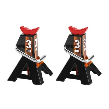 2PCS Metal 3 Ton Simulated Jack Height Adjustable Repair Bracket Scene Tool Lifting Jack ma2196