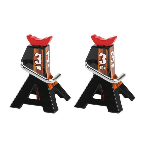 2PCS Metal 3 Ton Simulated Jack Height Adjustable Repair Bracket Scene Tool Lifting Jack ma2196