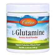 Carlson L-Glutamine 3.53 oz Pwdr
