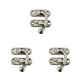thumbnail image 2 of Kenally Candado Cerrojo de hierro Cerradura de gancho Hebilla protectora Atrapa Joyas Muebles de Accesorios de hardware Gancho de plata Type1 NO1, 2 of 6