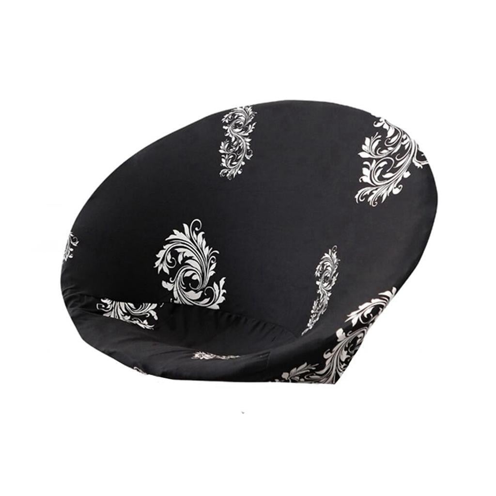 Round Saucer Chair Covers Washable Chair Slipcover Removable Protectors