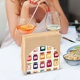 thumbnail image 3 of Yayeee Napkin Holder for Table Set of 2 Kitchen Paper Tissue Organization, Colorful Jam, 3 of 8