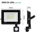 thumbnail image 1 of Lámpara de pared 220v blanca para jardín, led de alta calidad, duradera, para exteriores, salida de luz RGB, 50 W, lineal, H, blanca, 1 of 5