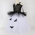 thumbnail image 5 of Disfraz de bruja vampiro para Halloween para niños, vestidos de fiesta de carnaval, reina malvada, disfraz de princesa con tutú, ropa elegante para niñas, 5 of 5