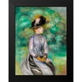 thumbnail image 2 of Renoir, Pierre-Auguste 12x14 Black Modern Framed Museum Art Print Titled - Adrienne, 2 of 5