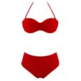 thumbnail image 1 of Traje de baño sexy con aros y almohadilla en el pecho para mujer Fridja nalpqowj58376, 1 of 1