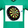 thumbnail image 4 of Inktastic Dart Board Women's V-Neck T-Shirt, 4 of 5