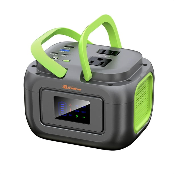 Central eléctrica portátil ZeroKor 120 W 98 Wh 1 kg 110 V AC