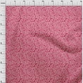 thumbnail image 3 of oneOone Viscose Chiffon Fabric Leaves & Floral Block Print Fabric BTY 42 Inch Wide, 3 of 4